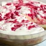 Tarte onctueuse aux framboises sans cuisson