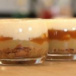 Tiramisu pomme caramel beurre salé en verrines