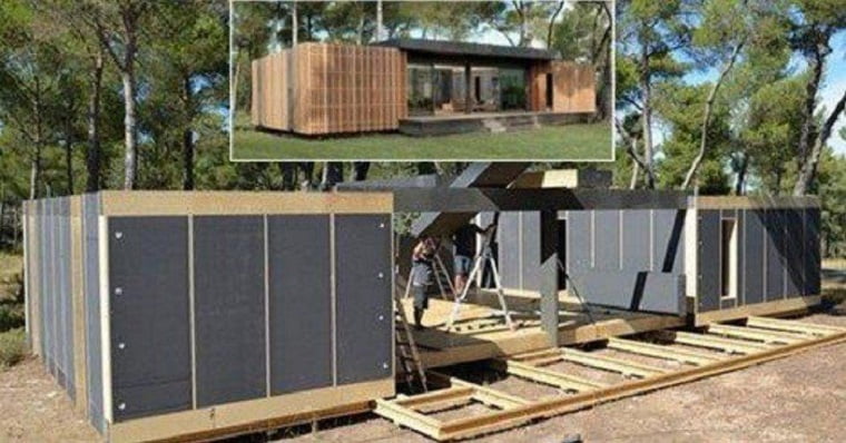 Une maison de 150 m² pour moins de 38 000€ et construite en 4 jours