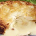 Camembert rôti cœur fondant et crémeux au four