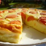 Flan pâtissier aux abricots parfumé à la vanille