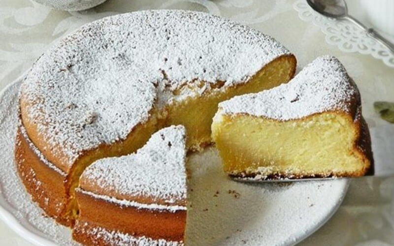 Gâteau au lait concentré sucré dessert gourmand