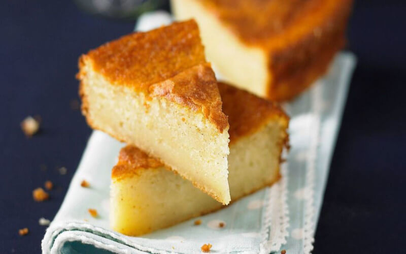 Gâteau au yaourt façon flan à la vanille