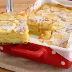 Gâteau pudding aux pommes simple à réaliser