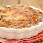 Gratin de fruits de mer à la crème et vin blanc