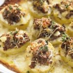 Gratin de pommes de terre farcies