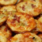 Mini Quiches aux lardons et fondue de poireaux