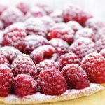 Tarte aux framboises et au mascarpone