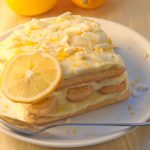 Tiramisu au citron à la vanille dessert léger
