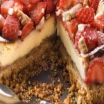 Cheesecake au Petit Beurre LU, Philadelphia et fraises
