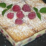 Gâteau aux Petits-Beurre et aux framboises