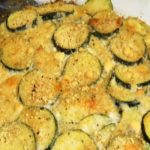Gratin de courgettes au fromage de chèvre
