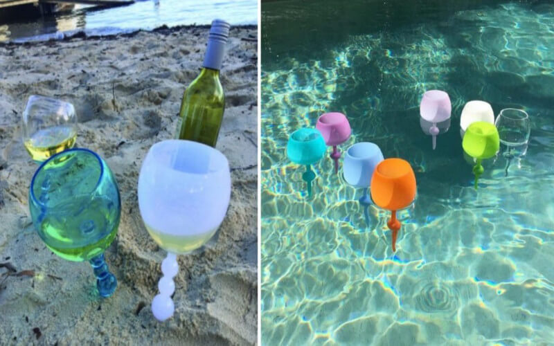 Les verres à vin flottants sont tout ce dont vous avez besoin cette saison estivale