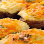 Pommes de terre farcies au jambon cuit et comté