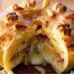 Tourte de pommes de terre à la crème et persil