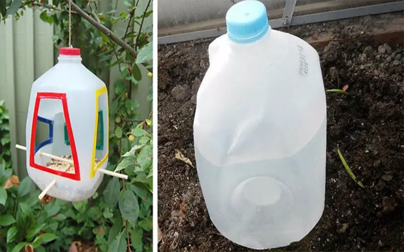 10 moyens de réutiliser les bidons en plastique pour révolutionner le jardinage