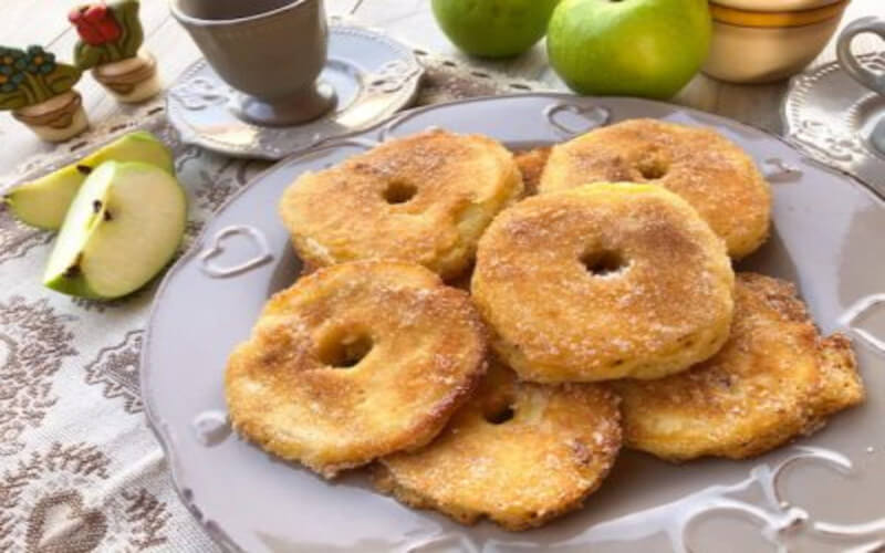 Beignets aux pommes de Cyril Lignac