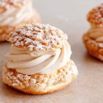 Choux chantilly et ganache au chocolat