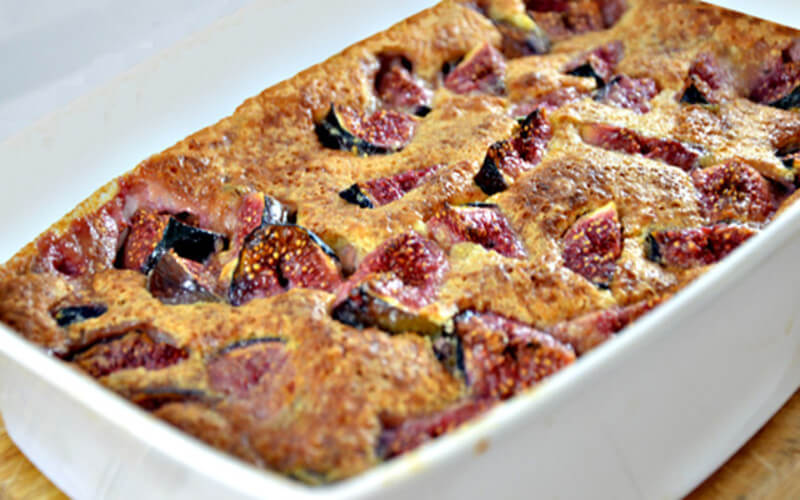 Clafoutis aux Figues dessert original