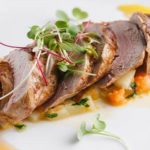 Filet mignon au cidre et aux pommes en cocotte