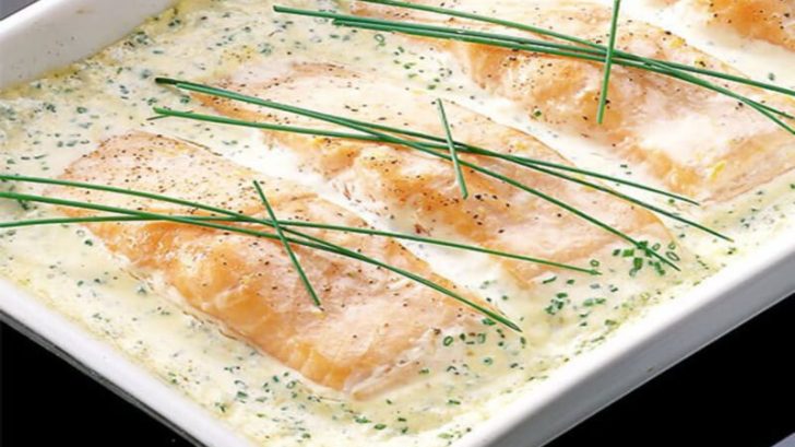 Filets de saumon avec sauce au vin blanc – Toutes Recettes