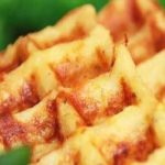 Gaufres de pommes de terre au comté
