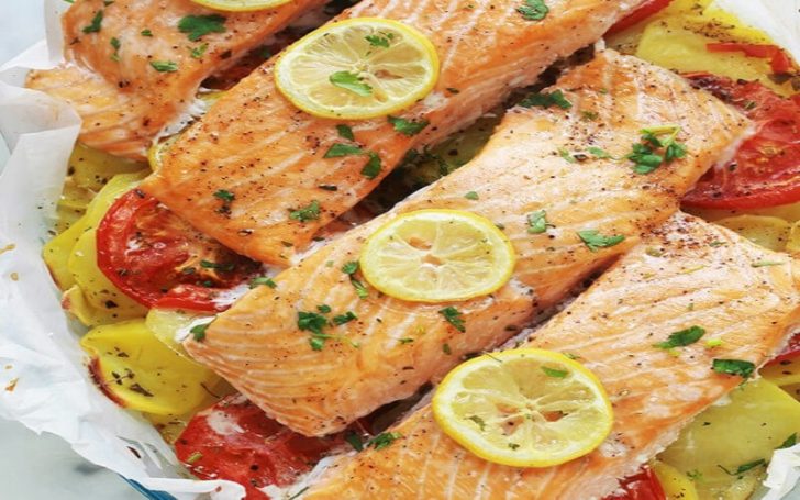 Pavés de saumon et pommes de terre au four – Toutes Recettes