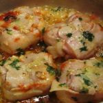 Paupiettes de veau à l'ail et vin blanc