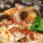 Risotto aux lardons et champignons de Paris