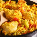 Riz à l’Espagnol aux légumes recette colorée
