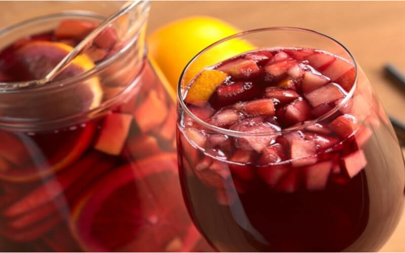 Sangria espagnole maison idéale pour les fêtes