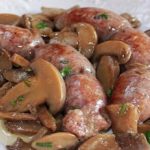 Saucisses aux Champignons en moins de 30 minutes