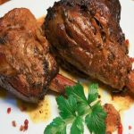 Souris d’agneau confite Un plat très savoureux