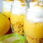 Tarte au citron meringuée en verrines