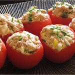 Tomates farcies à la mousse de thon recette simplissime