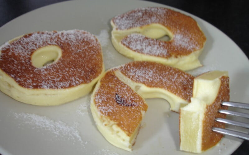 Beignets sans gras à l'ananas et fromage blanc