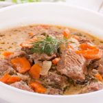 Blanquette de veau aux champignons de Paris