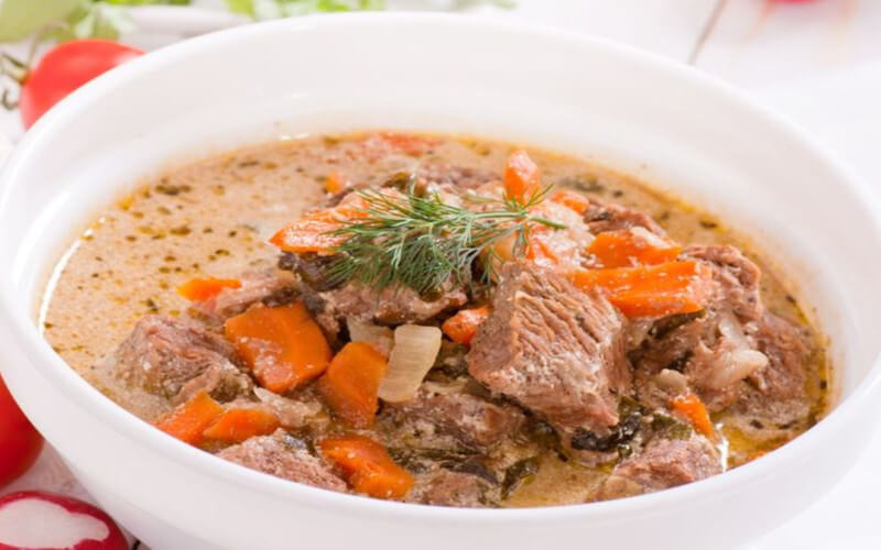 Blanquette de veau aux champignons de Paris