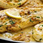 Casserole de poulet crémeux ail et citron