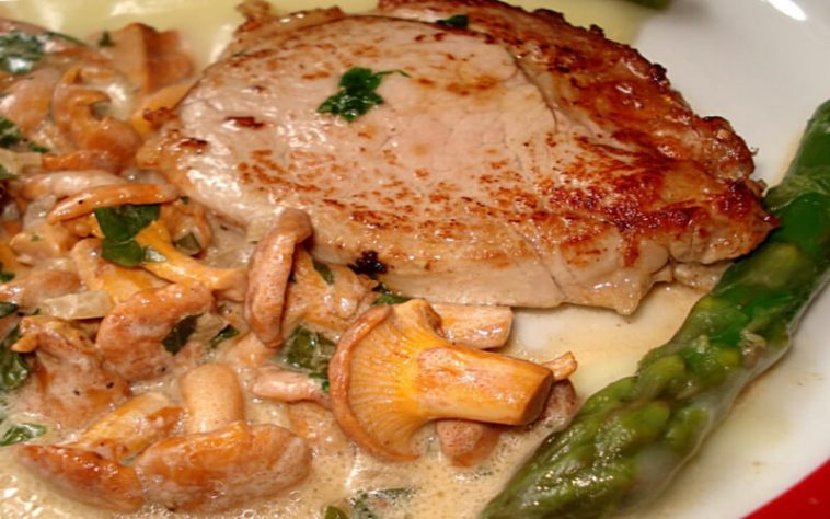 Filet de Veau aux Girolles et à la Crème – Toutes Recettes