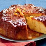 Gâteau de semoule rhum et raisins secs