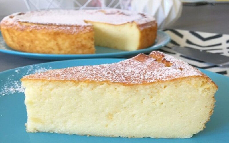 Gâteau italien léger comme un nuage