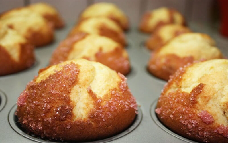 Madeleines espagnoles parfumé au citron