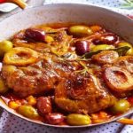 Osso bucco aux olives vertes et noires