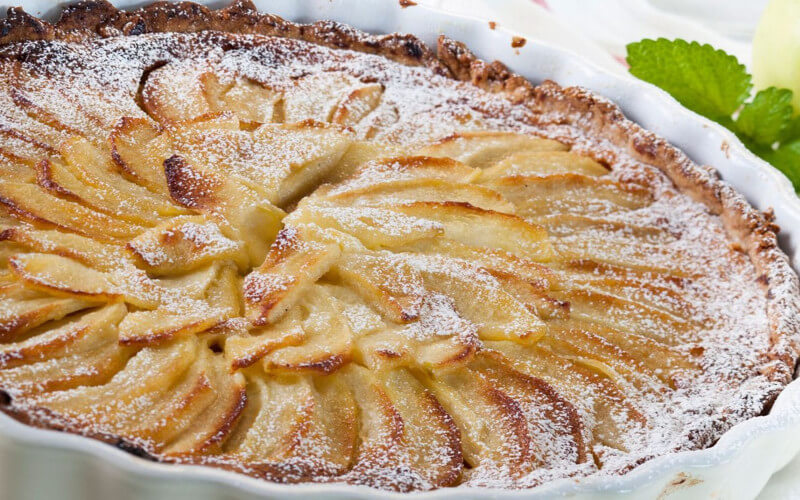 Tarte aux pommes façon Cyril Lignac