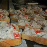 Toasts de rillettes de thon entrée légère