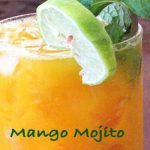 Cocktail Mojito à la mangue (avec ou sans alcool)