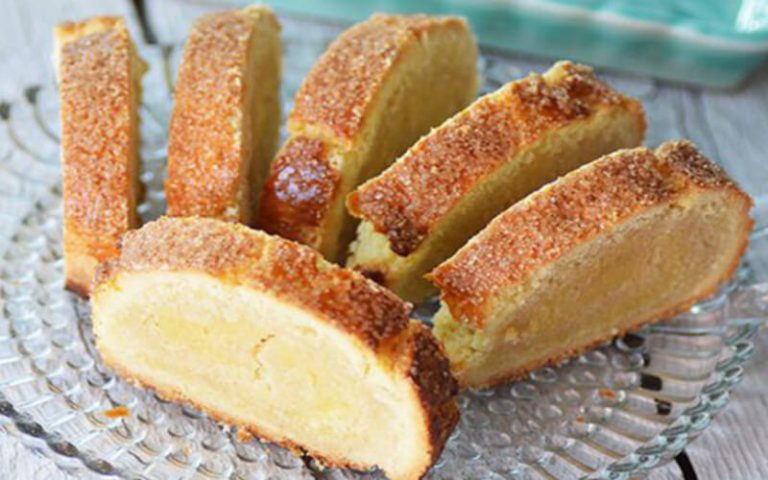 Gâteau roulé aux amandes simple et bon