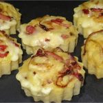 Muffins salés oignon reblochon moelleux