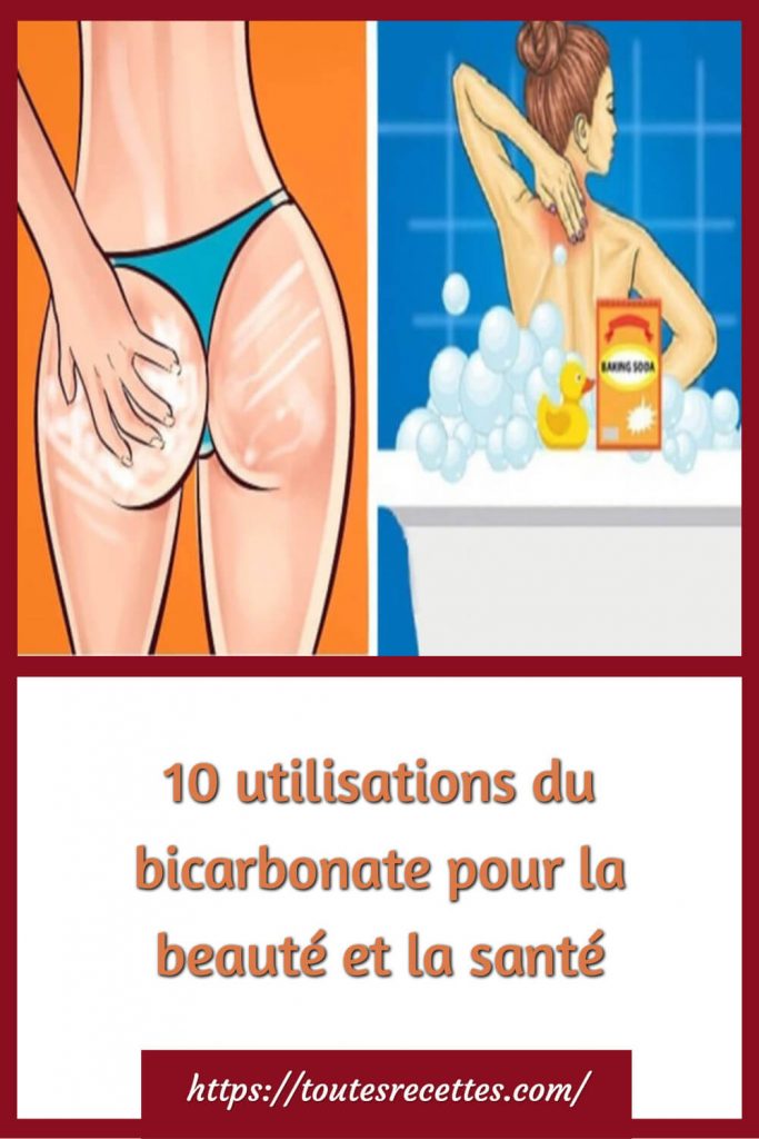 10 utilisations du bicarbonate pour la beauté et la santé